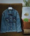 YOURS Plus Size Blue Washed Oversized Denim Jacket